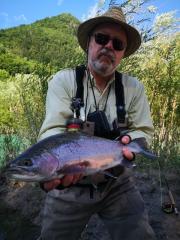 Peter and Rainbow trout
